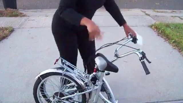 Stowabike 20" City Folding Compact 6 speed Shimano Bike review смотреть онлайн