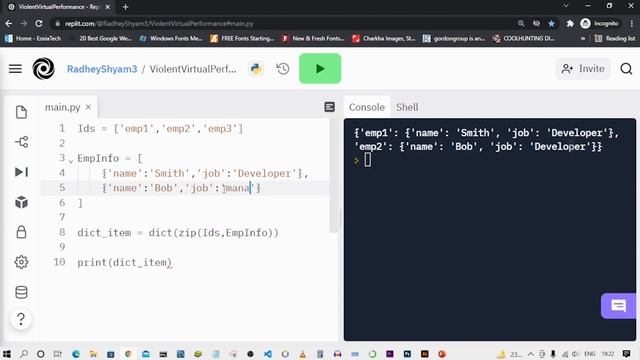 Nested Dictionary in Python (Hindi) | Python - Accessing Nested Dictionary Keys | #Python