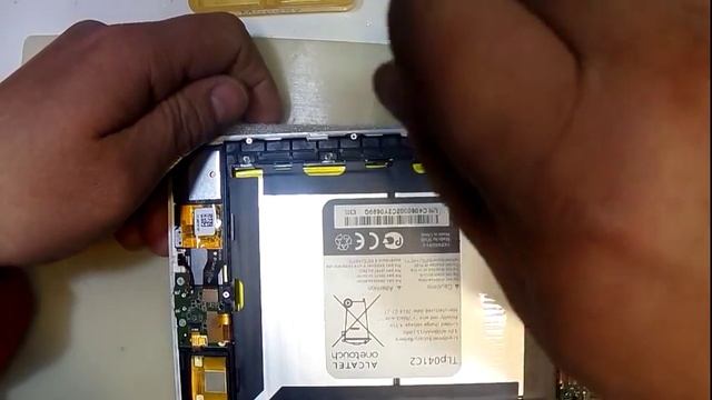 Замена дисплея LCD Alcatel One Touch POP 8 смотреть онлайн