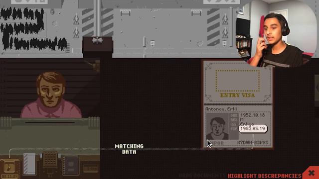 DUDE ACTUALLY JUMPED THE BORDER!!!!! | Papers, Please #1 смотреть онлайн