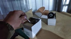 Полки в гараже из профтрубы+ фанера на клёпки