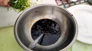 Свинина с кабачками под соусом терияки!!!На костре!!!