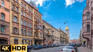 🇷🇺 4K HDR Прогулялся по центру САНКТ-ПЕТЕРБУРГА куда глаза глядят.