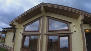 Скрытая проводка в доме из клееного бруса