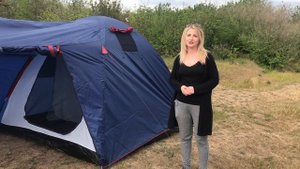 Обзор палатки  Lanyu ly-1704 4-х местная высокая