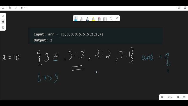 LEETCODE - REDUCE ARRAY SIZE TO  HALF IN CPP AND PYTHON