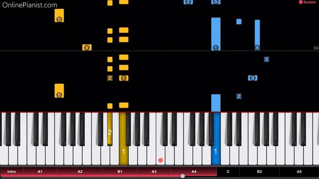 The Simpsons Theme - Piano Tutorial / Piano Cover смотреть онлайн