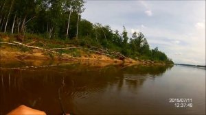 Ловля щуки джигом на Вятке