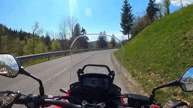New Honda CB 500 X, first longer test ride