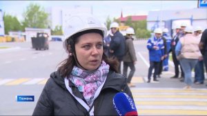 Производственные объекты "Транснефть-Сибирь" в Тюмени посетила большая делегация