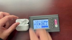 GQ EMF-390 Airpod PRO Bluetooth RF Radiation Level Testing
