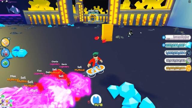 ШОК! ПОДАРИЛ МИФИКОВ ПОДПИСЧИКУ ПРОКАЧИВАЮ ПОДПИСЧИКА В СИМУЛЯТОРЕ ПИТОМЦА Х В РОБЛОКС Roblox Pet S смотреть онлайн