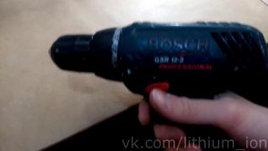 Шуруповёрт Bosch GSR 12-2 на Li-Ion аккумуляторе