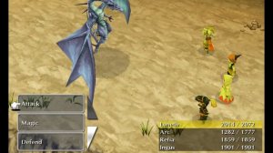 Final Fantasy III PC Boss Rush Part 16 (Bahamut)
