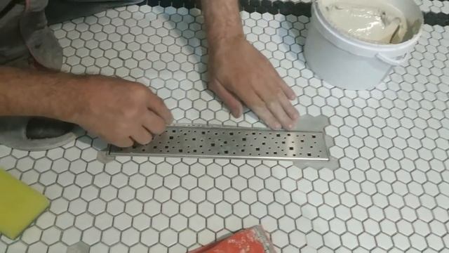 УклаДка МозАики в Самодельной Душевой поддон