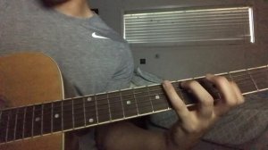 LIL PEEP - MOVING ON GUITAR LESSON