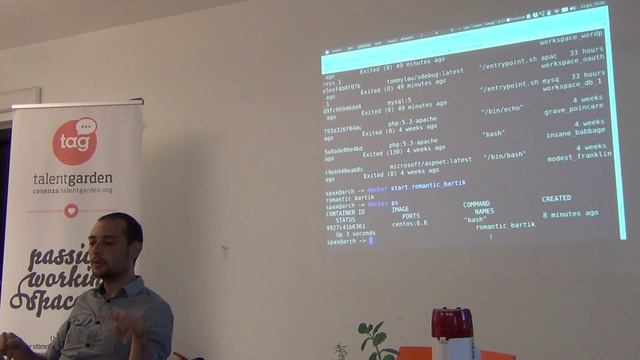 Introduzione a Docker @ Talent Garden Cosenza смотреть онлайн
