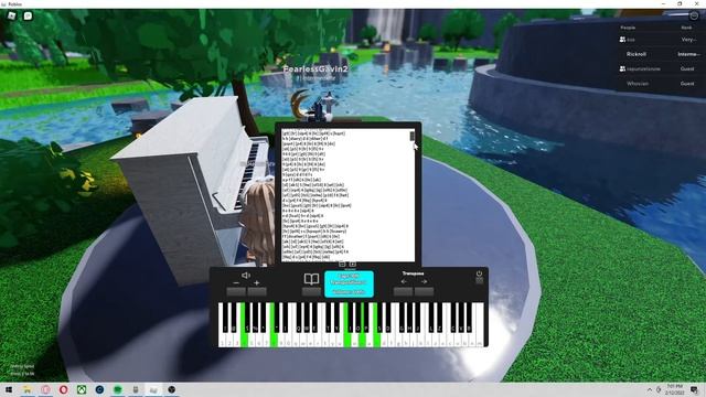 Arcade (Roblox Piano, sheets in desc.) смотреть онлайн