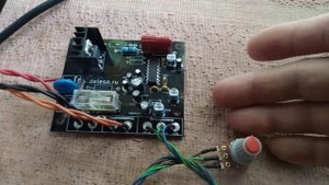 Подключение двигателя от стиралки, регулятор оборотов, проще некуда