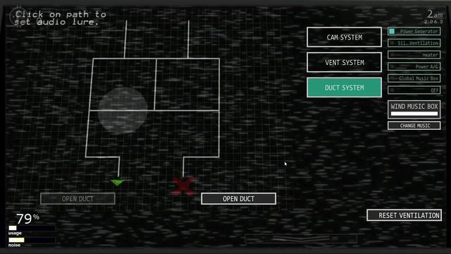 Фнаф 7, игра с аниматрониками Ленивые Мелодии.