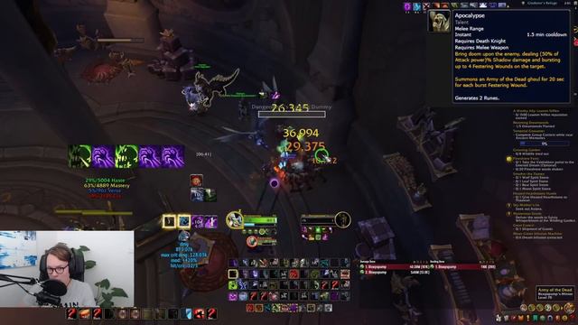 Гайд на анхоли дк в 10.2 перевод ролика @Bicepspump World of Warcraft Dragonflight смотреть онлайн