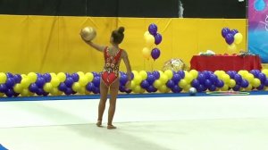 Арина Лебедева 2011 «Юные Звездочки» мяч