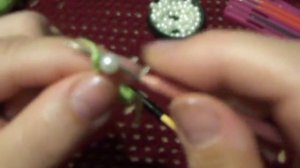 Браслет с бусинами (тесьма, шнур) крючком. Bracelet crochet with beads