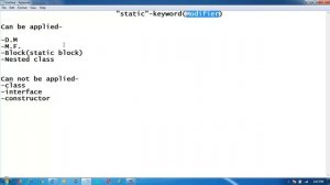 Static Keyword  In Java | Static Data Member | Static Block  | Java In  Hindi/URDU-51