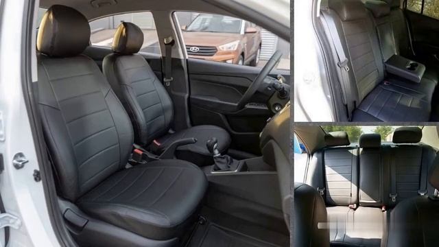 Автомобильные чехлы из перфорированной Экокожи