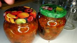 Помидоры с Баклажанами и СЛАДКИЙ Перец - ВЫ ПОЛЮБИТЕ ЭТОТ САЛАТ! Готовить ПРОСТО! Находка!.mp4