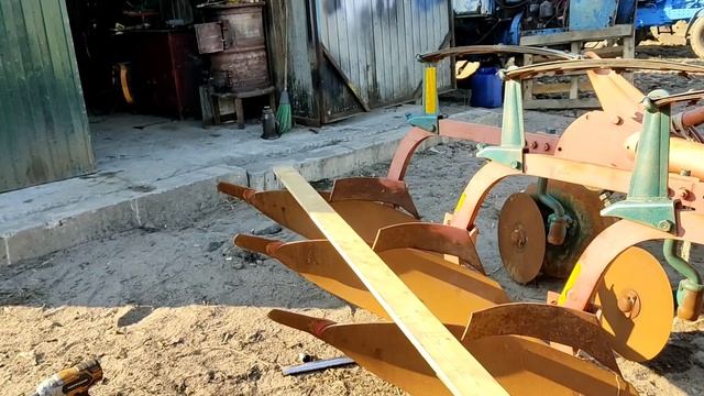 Плуг квернеланд настройка Углас -нимов.готовимся к пашне. смотреть онлайн