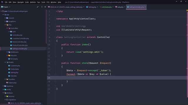 Create POS System Using Laravel Part 15 - Modify Config from Admin Panel [Khmer Tutorial] смотреть онлайн
