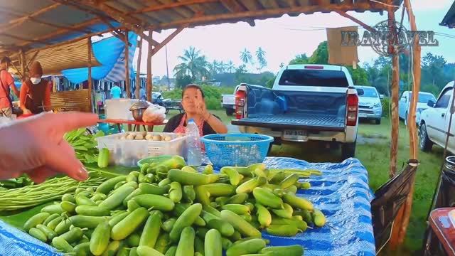 ТАЙСКИЙ РЫНОК АССОРТИМЕНТ И ЦЕНЫ НА ПРОДУКТЫ КРАБИ КЛОНГ МУАНГ?FOOD MARKET KRABI KLONG MUANG.mp4