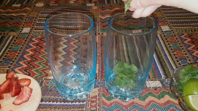 АСМР Клубничный мохито, тихий голос ? ASMR Strawberry mojito