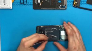 Разборка Samsung Galaxy A40 / Замена аккумулятора A405FM