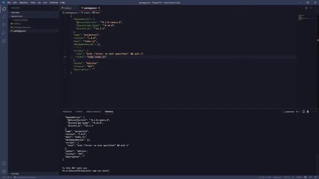 [EP.1] สอนเขียนบอท | ทำให้บอทออนไลน์ + slashCommand (Discord.js@v13)
