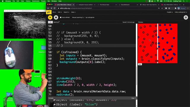 Coding Train Live! (Preparing for Computer Mouse Conference)