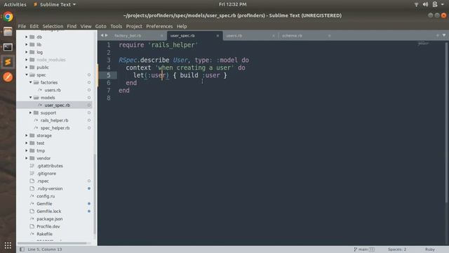 Understanding context, let, it blocks and writing simple spec for models смотреть онлайн
