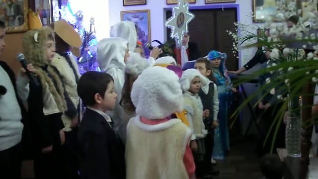 выступление воскресной школы на Рождество Христово часть 2 смотреть онлайн