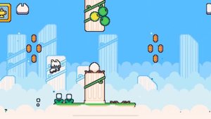 Super Cat Tales 2: Level 4-1 - Over the Clouds (All Bells) IOS Gameplay Walkthrough (HD)