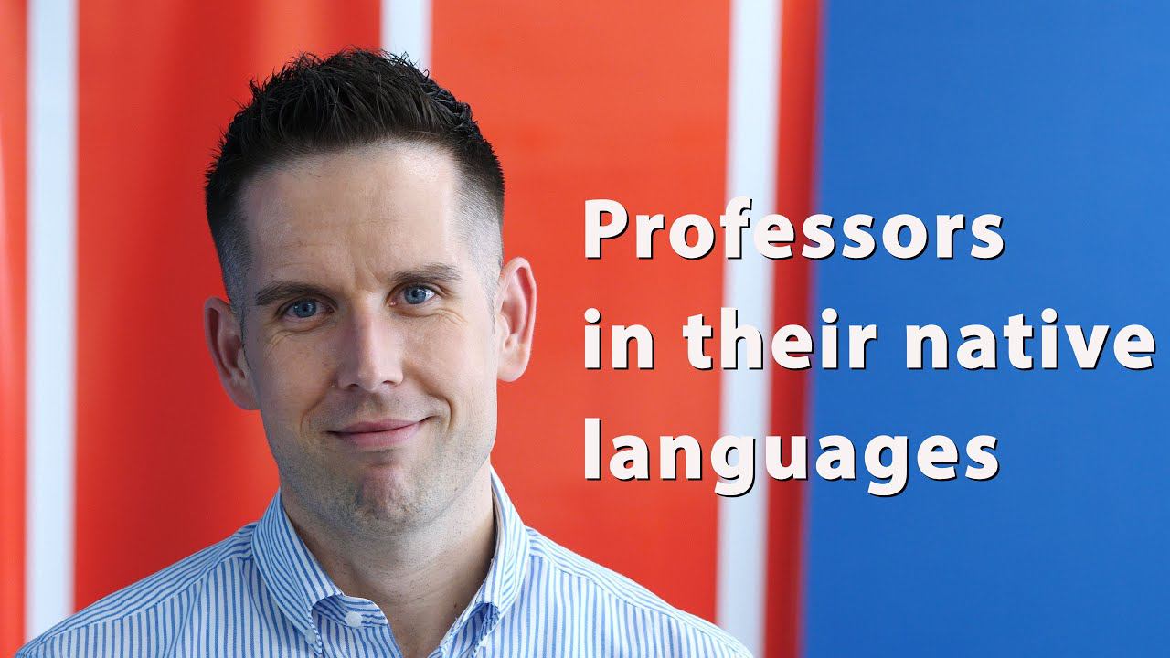 Professors in Their Native Languages | SAS