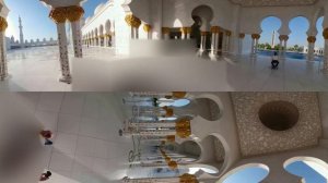 Sheikh Zayed Grand Mosque | Abu Dhabi | 🇦🇪 Emirates | 360° Video | 4K GoPro Fusion