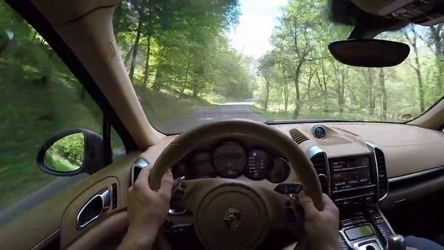2010 | Porsche Cayenne Diesel | POV Test Drive + Acceleration 0 - 200 km/h смотреть онлайн