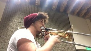 Nathan Fulmizi Bass Trombone Jazz Solo on "Milestones" by Miles Davis