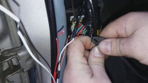 Подсветка LED в пространство для ног,  установка на Lacetti