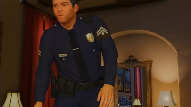 GTA V - LSPD Uniform For Michael смотреть онлайн