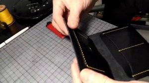 Докхолдер из натуральной кожи, своими руками