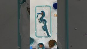 Заливка чехла эпоксидной смолой