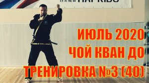 Чой Кван До. Тренировка №3 (40) Июль. Школа боевых искусств Демида Момота. Тренер Евгений Леонов.