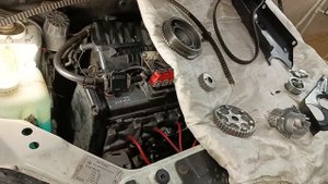 переделка грм с двигателя 11186, на ваз 2110 ( мотор уже переделан, чтобы не загибало клапана)